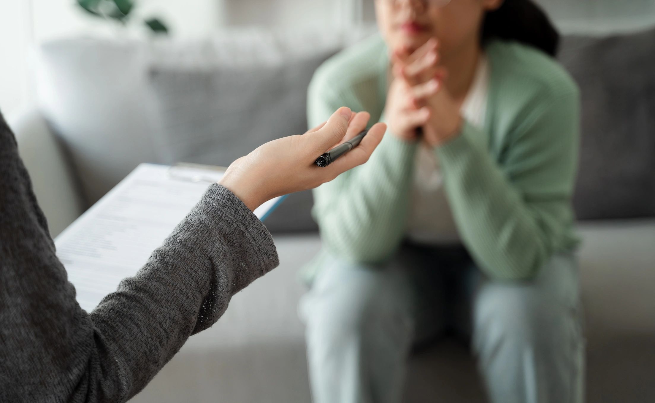 Couple counseling session